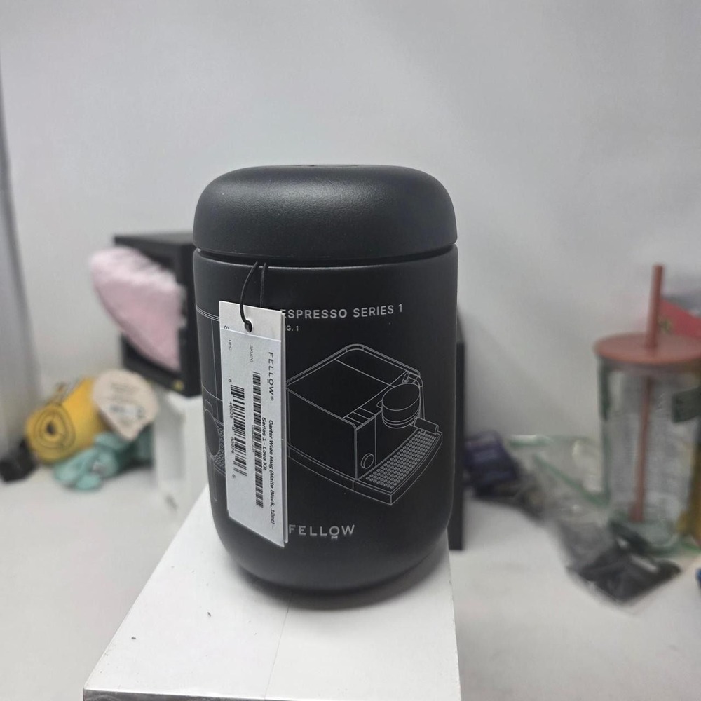 Limited Edition Fellow Carter Everywhere Mug Series 1 Love Kit Matte Black 12oz